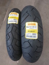 Coppia pneumatici Pirelli Diablo  120/70-17 W + 160/60-17 W