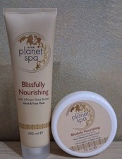 Avon Planet Spa ESFOLIANTE E Crema Mani Gomiti E Piedi Con Burro Di Karitè