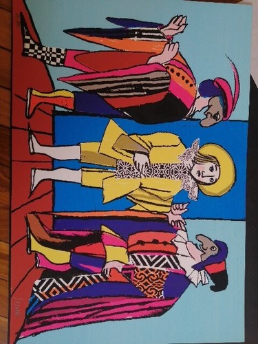 Emanuele luzzati serigrafia - emanuele,
