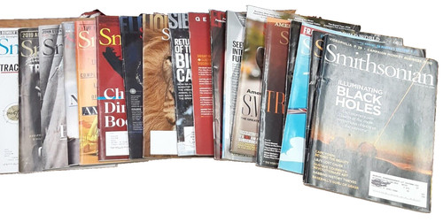 Lot smithsonian magazines - lot,