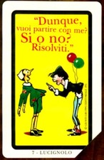 G 783 C&C 2847 SCHEDA TELEFONICA USATA LE AVVENTURE DI PINOCCHIO - LUCIGNOLO