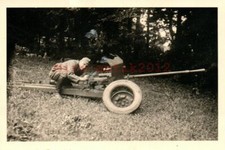 Foto, WW2, soldato visita un