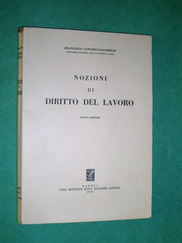Nozioni diritto del - nozioni, lavoro
