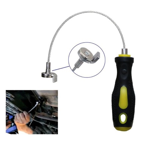 Magnetic oil drain plug - magnetic,
