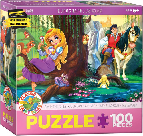 Puzzle giorno nella foresta - puzzle,