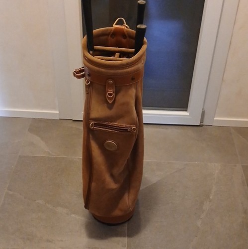 Sacca golf pelle con - 4, mazze