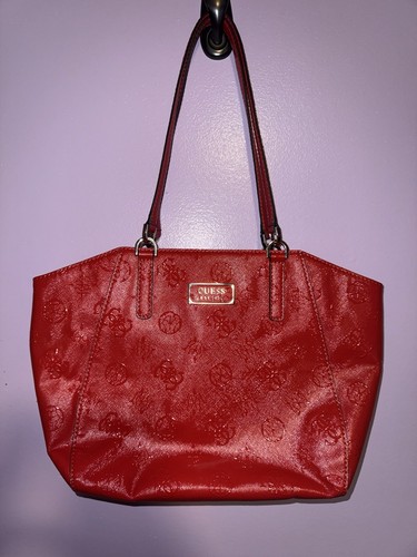 Borsa guess rosso lucido - borsa,
