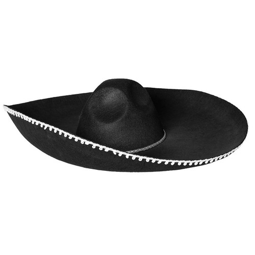 Sombrero nero cappello - nero,