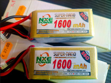 Batterie N." 2 da 1600 mAh 14.8v Nuove