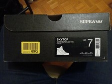 Supra Skytop Gold/Black-White