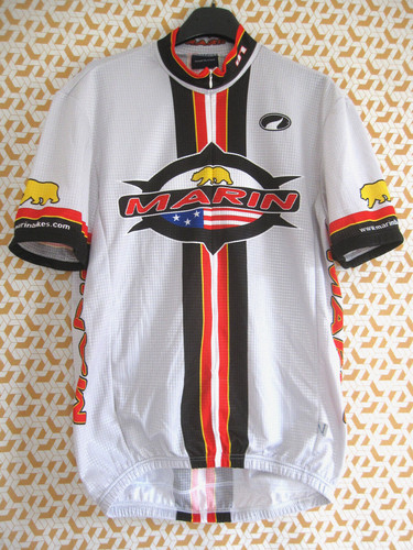 Maillot cycliste marin - maillot,