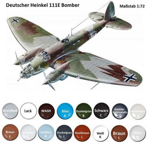 Bomber tedesco heinkel - heinkel, he