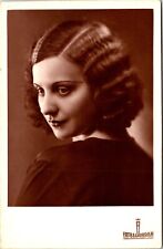 VIORICA VASILESCU : STELLA SACRIFICALE RUMENA : FOTO CARTOLINA LUCIDA 1918-1936