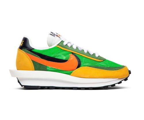 Nike waffle sacai green - waffle,