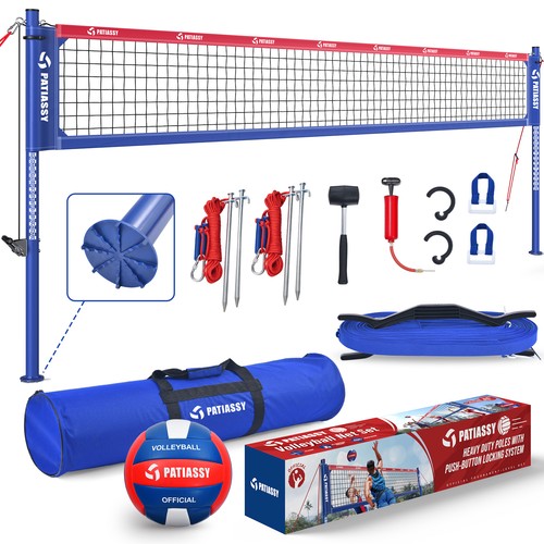 Set rete pallavolo premium - pallavolo,