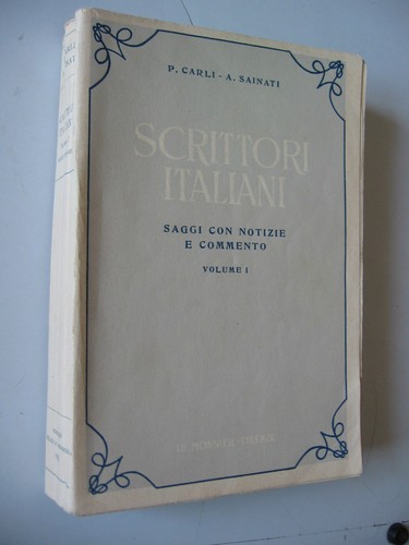 Scrittori italiani saggi con - scrittori,