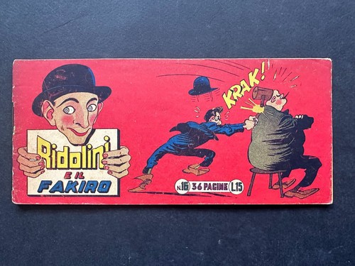 Fumetto striscia ridolini - fumetto,