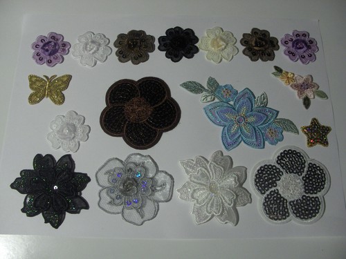 Fiori toppe patch - fiori,