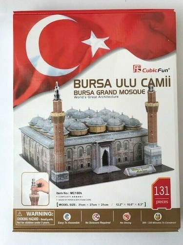 Puzzle bursa ulu camii - puzzle, 3d