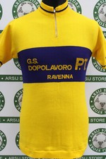 Maglia ciclismo bike RAVENNA TG S R926 shirt maillot trikot jersey LANA WOOL