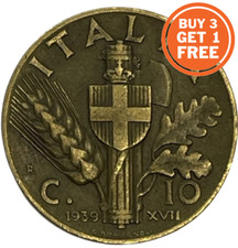 10 ITALIAN CENTESIMI -VITTORIO