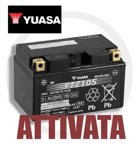 Batteria yuasa ytz10s agm - batteria,