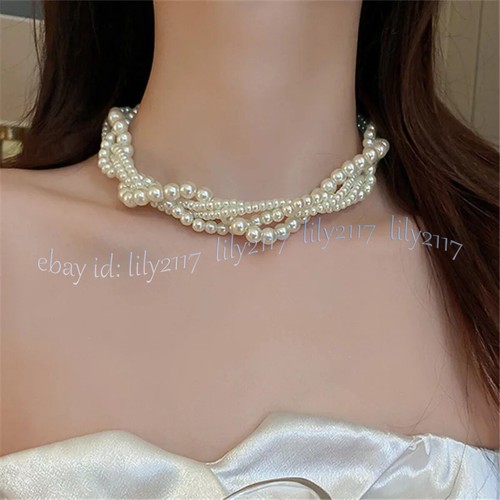 Collana girocollo donna fili - collana,