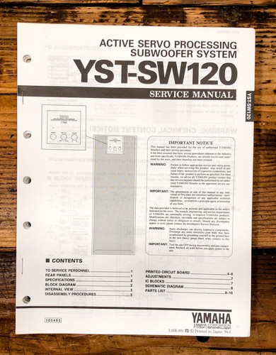 Yamaha yst sw120 - yst-sw120, subwoofer