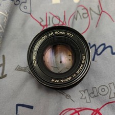 Konica Hexanon AR 50mm f1.7