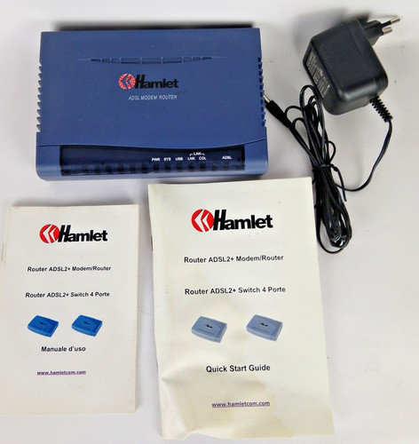 Modem hamlet hrdsl640 adsl - modem,
