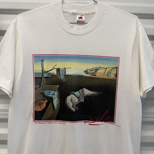 Shirt vintage salvador dalì - t-shirt,