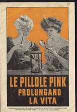 + SANITA' - LE PILLOLE PINK PROLUNGANO LA VITA  1908