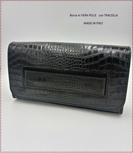Pochette donna vera pelle - pochette,