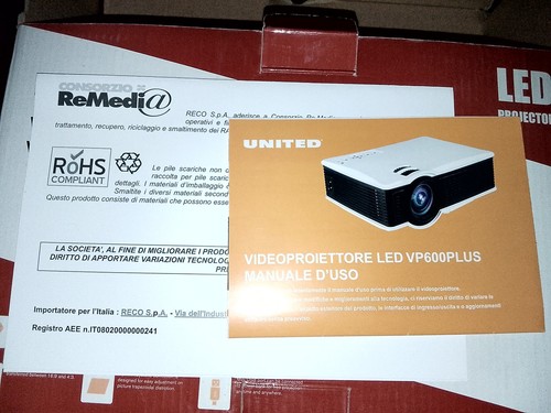Led videoproiettore united - led,