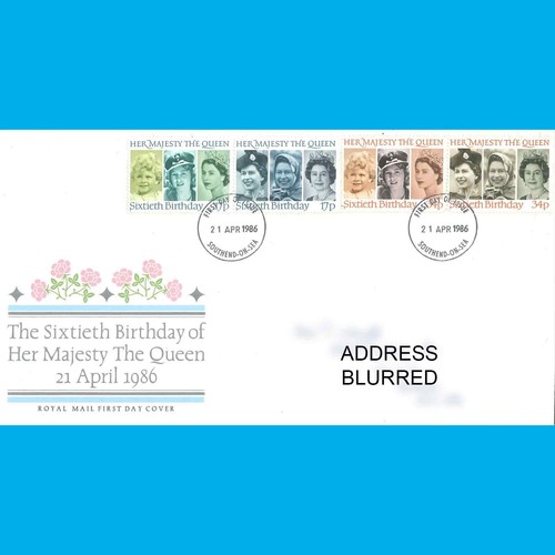 Fdc regina elisabetta 60th - elisabetta,