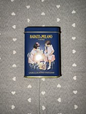 SCATOLA LATTA BARATTI & MILANO CREMINO TIN BOX CAJA DE LATA BOITE EN ETAIN