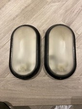 Lampade 2 Luci X Esterno 34x18 Da Muro Comprese Di 2 Lampade