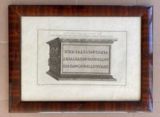 “ Piedistallo“ Incisione