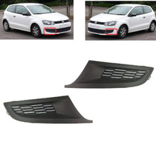 2 XGRIGLIA PARAURTI ANTERIORE PER VW POLO 6R TAPPO MOSTRINA FENDI FENDINEBBIA