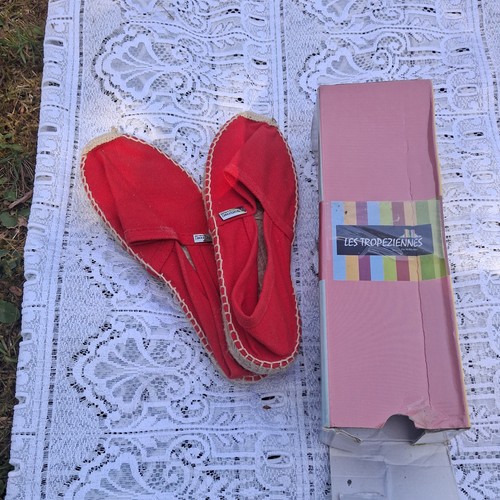 Paire tropeziennes rouge - tropeziennes,