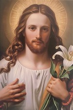 RITRATTO DI GESÙ STAMPA SU