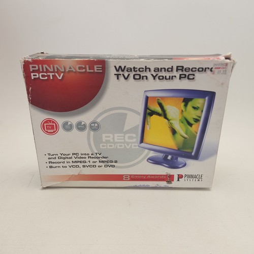 Pinnacle systems studio pctv - systems,