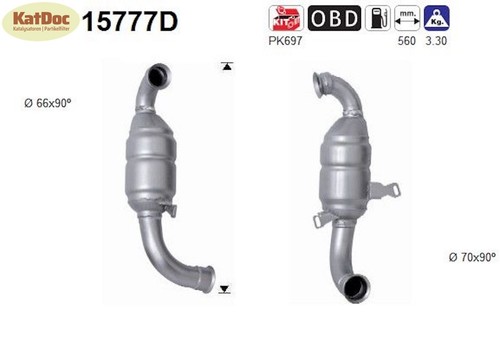 Catalizzatore per citroen - catalizzatore,