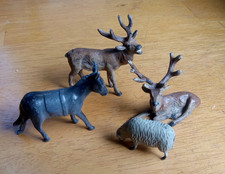 4 ANTICHI ANIMALI GIOCATTOLO