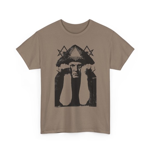 Maglietta aleister crowley fan - maglietta,