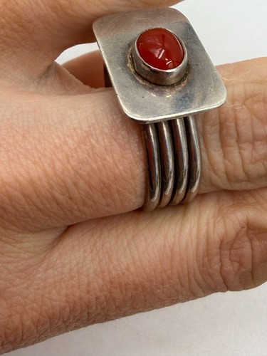 Anello vintage argento