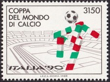 Francobollo nuovo Italia: 1988