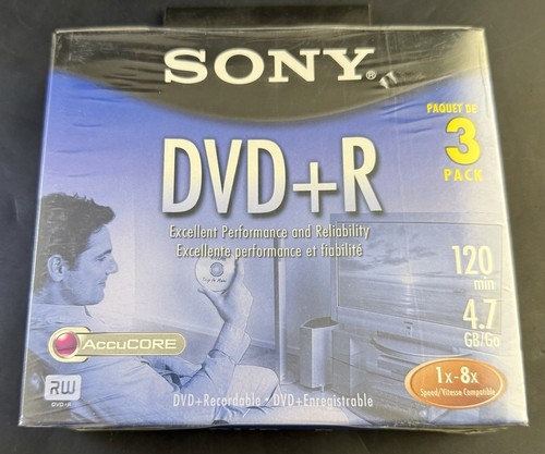 Sony dvd pack vj03 - dvd+, 3