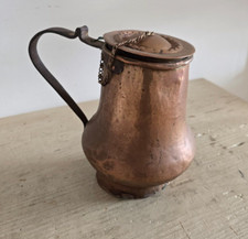 Brocca Caraffa per Acqua in Rame con coperchio del Fine 800