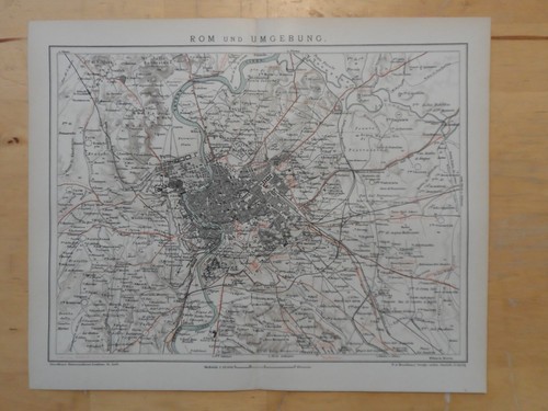 Orig lithographie rom - orig.(1893),